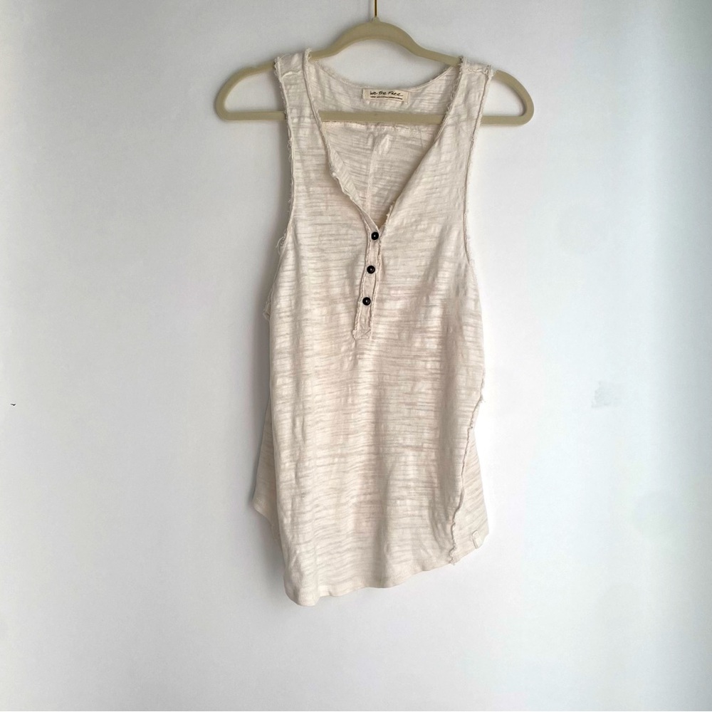 We The Free Cream Tank Top